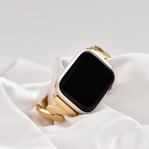 Kyoto Bracelet Apple Watch Band – 18K Gold Plated