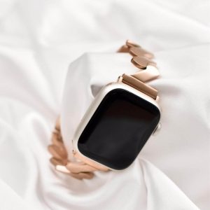 Kyoto Bracelet Apple Watch Band – 18K Rose Gold Plated