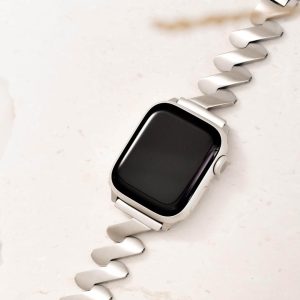Kyoto Bracelet Apple Watch Band – Silver