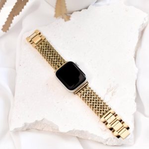 Madrid Bracelet Apple Watch Band – 18K Gold Plated