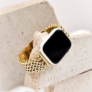 Madrid Bracelet Apple Watch Band – 18K Gold Plated