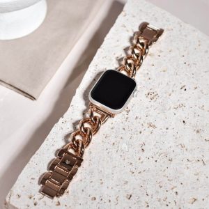 Palermo Bracelet Apple Watch Band – 18K Rose Gold Plated