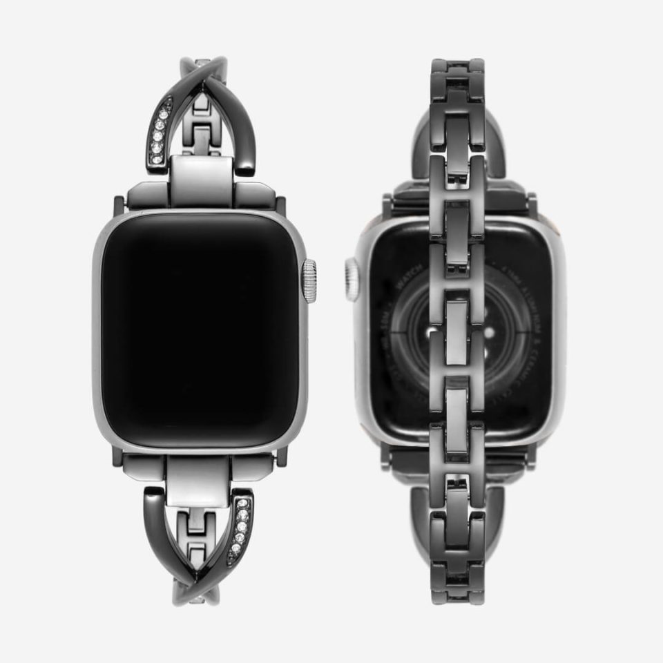 Infinity Bracelet Apple Watch Band - Black