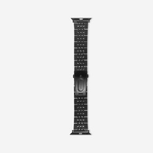 Melbourne Stainless Steel Apple Watch Band – Black