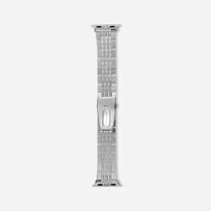 Melbourne Stainless Steel Apple Watch Band – Silver