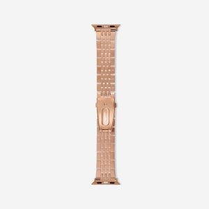 Melbourne Stainless Steel Apple Watch Band – Vintage Rose Gold