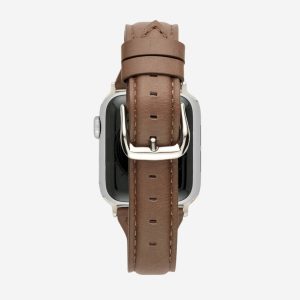 Slim Leather Apple Watch Band – Oyster