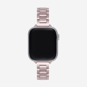 Berlin Stainless Steel Apple Watch Band – Pink