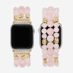 Kiama Stone Apple Watch Band – Rose Quartz