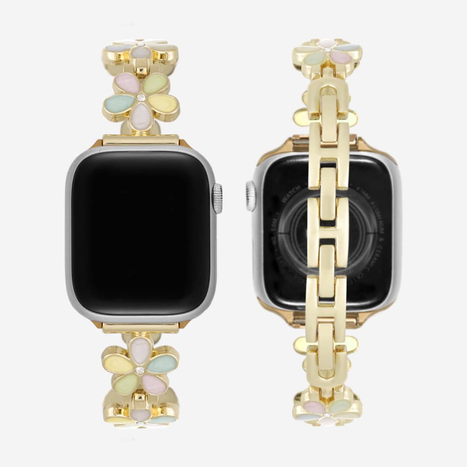Madeira Bracelet Apple Watch Band - Pastel / Gold