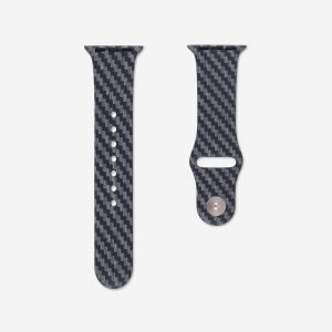 Panama Silicone Apple Watch Band – Carbon