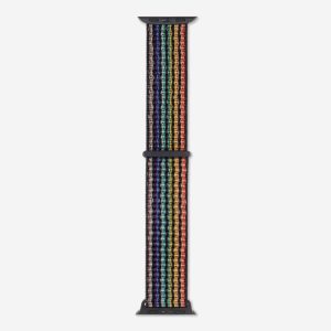 Striped Sport Loop Apple Watch Band – Midsumma Dark