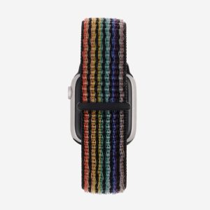 Striped Sport Loop Apple Watch Band – Midsumma Dark