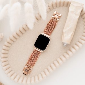 Athena Bracelet Apple Watch Band – Vintage Rose Gold