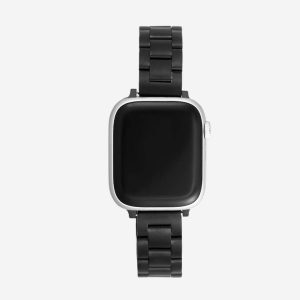 Berlin Stainless Steel Apple Watch Band – Matte Black