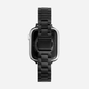 Berlin Stainless Steel Apple Watch Band – Matte Black