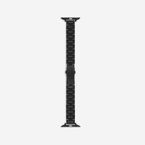 Berlin Stainless Steel Apple Watch Band – Matte Black