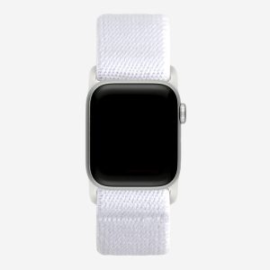 Bondi Nylon Loop Apple Watch Band – White