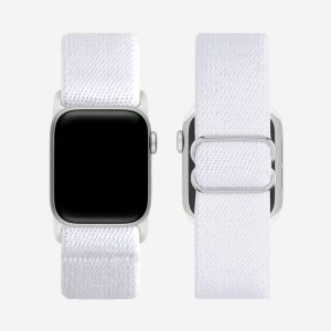Bondi Nylon Loop Apple Watch Band – White