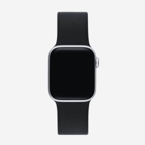 Classic Silicone Apple Watch Band – Black