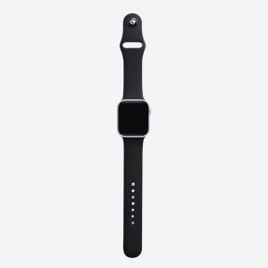 Classic Silicone Apple Watch Band – Black