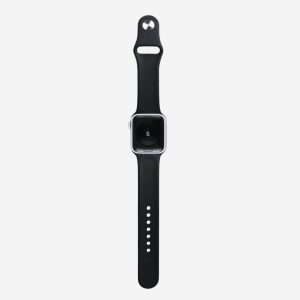 Classic Silicone Apple Watch Band – Black