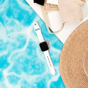 Classic Silicone Apple Watch Band – White