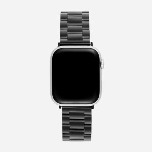 Classic Stainless Steel Apple Watch Band – Space Black