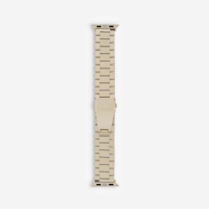 Classic Stainless Steel Apple Watch Band – Light Gold