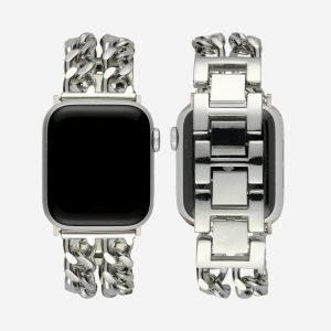 Gemini Bracelet Apple Watch Band – Silver