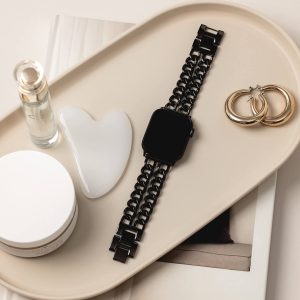 Gemini Bracelet Apple Watch Band – Black