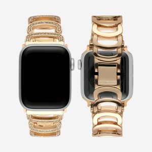 Halo Bracelet Apple Watch Band – Vintage Rose Gold
