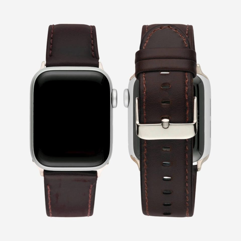 Italian Calf Leather Apple Watch Band - Java