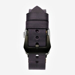 Italian Vintage Leather Apple Watch Band – Rust