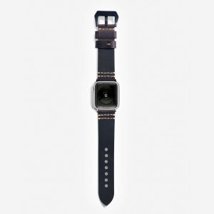 Italian Vintage Leather Apple Watch Band – Rust