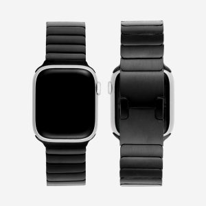 Link Bracelet Apple Watch Band – Black