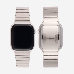 Link Bracelet Apple Watch Band – Silver