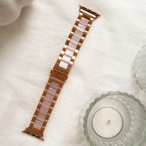 Lisbon Apple Watch Band – Vintage Rose Gold / Pink
