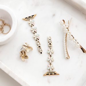 Madeira Bracelet Apple Watch Band – Pastel / Gold