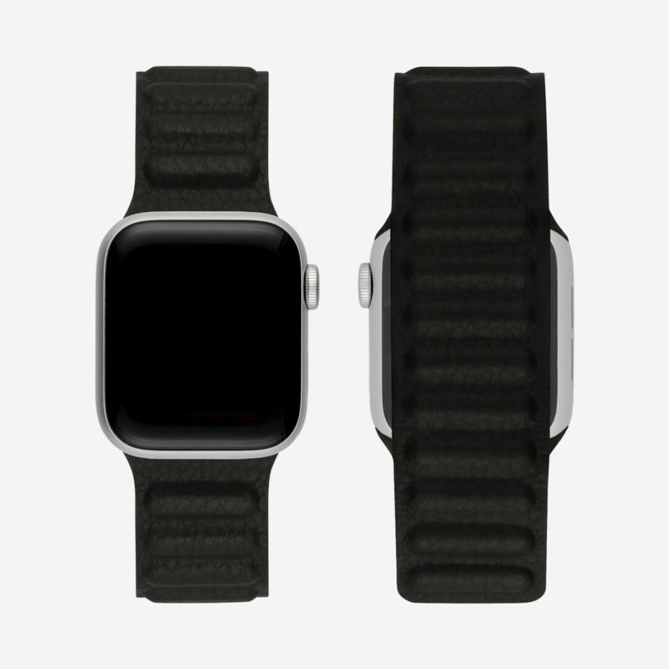 Magnetic Link Apple Watch Band - Black