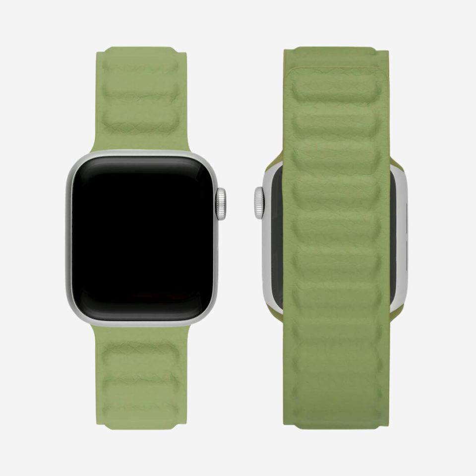 Magnetic Link Apple Watch Band - Pistachio