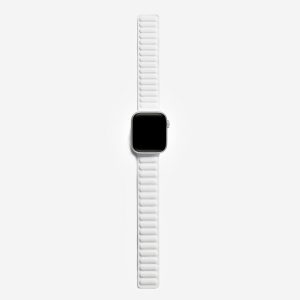 Magnetic Link Apple Watch Band – White