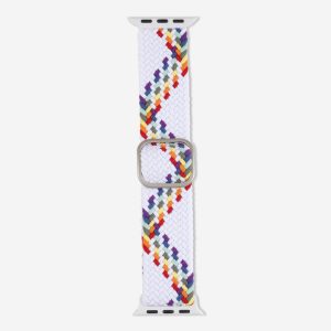 Maui Braided Loop Apple Watch Band – Rainbow