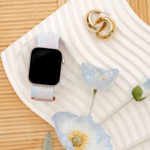 Maui Braided Loop Apple Watch Band – Ombre Pearl