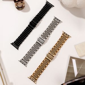 Melbourne Stainless Steel Apple Watch Band – Silver