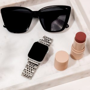 Melbourne Stainless Steel Apple Watch Band – Silver