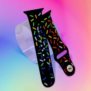 Midsumma Silicone Apple Watch Band – Black