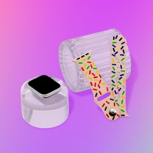 Midsumma Silicone Apple Watch Band – Pink
