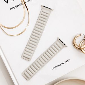 Mumbai Magnetic Link Apple Watch Band – Starlight