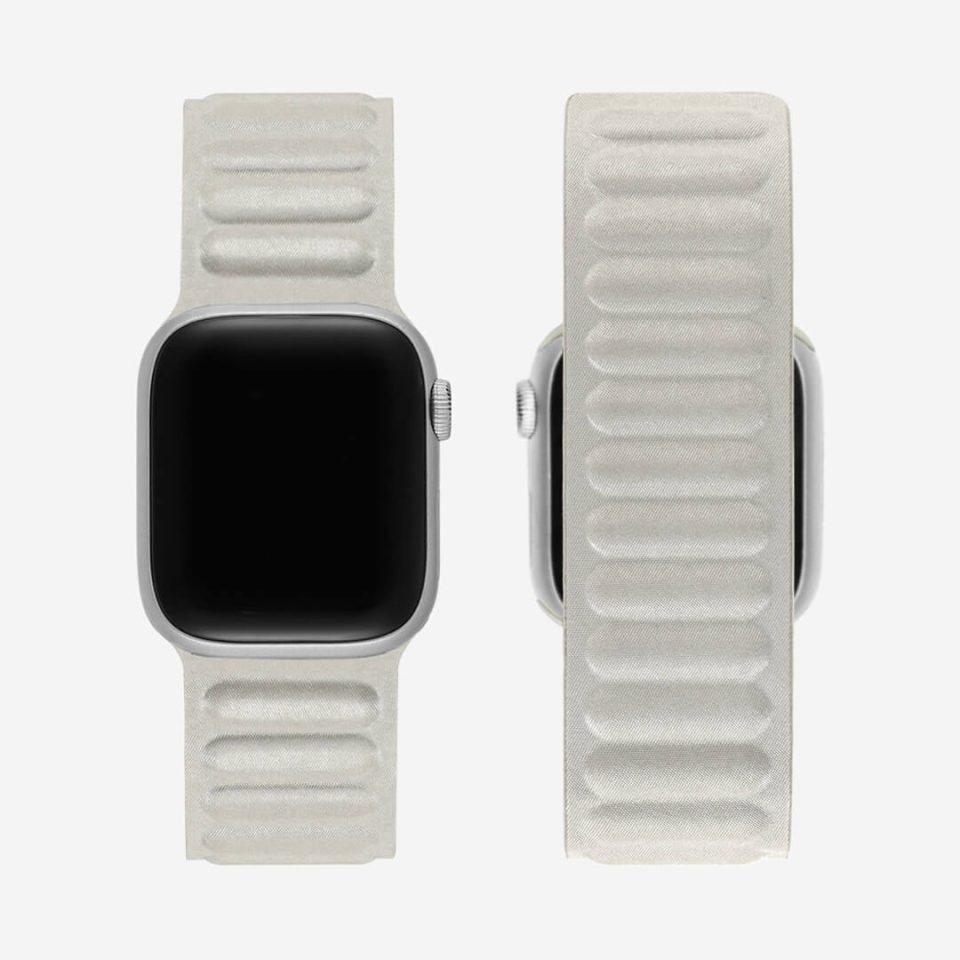 Mumbai Magnetic Link Apple Watch Band - Starlight